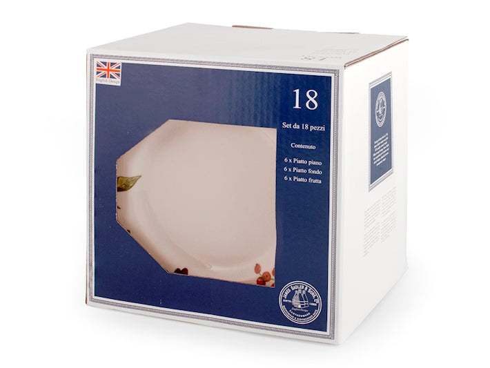 SERVIZIO TAVOLA 18 PZ EARTHENWARE FRUIT OF FOREST - H&H