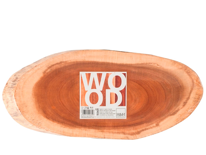 TAGLIERE WOOD OVALE IN LEGNO - H&H
