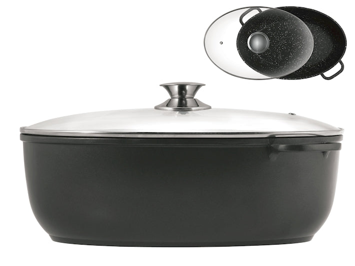 CASSERUOLA OVALE IN ALLUMINIO - OFFICINE STANDARD