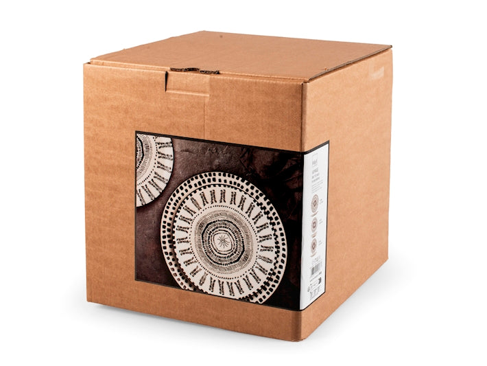 SERVIZIO TAVOLA 18 PZ PORCELLANA COUPE VOYAGE H&H