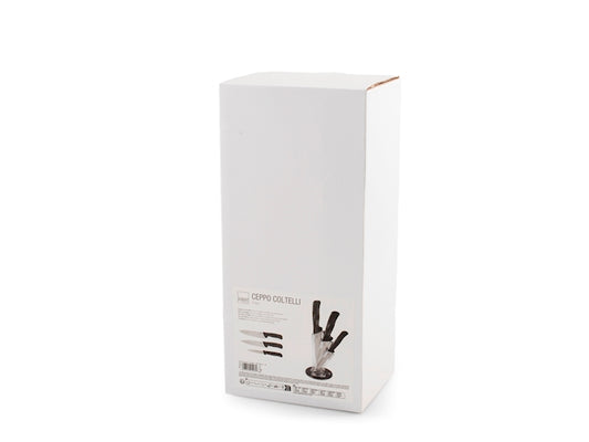 CEPPO DA 3 COLTELLI ACCIAIO INOX - H&H