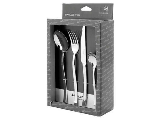 SERVIZIO POSATE 24 PZ INOX VENEZIA - INOXPRAN