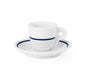CONFEZIONE DA 6 TAZZE CAFFE' PORCELLANA - ROYAL NORFOLK