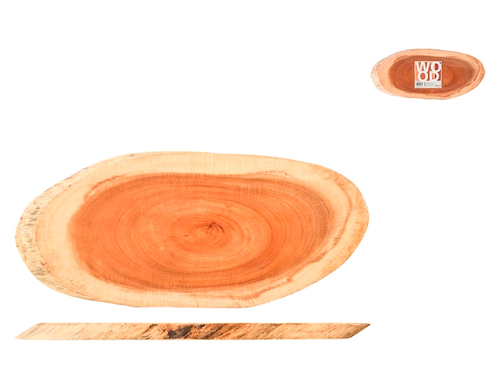 TAGLIERE WOOD OVALE IN LEGNO - H&H