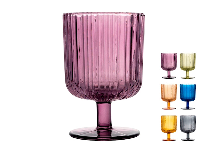 CONFEZIONE DA 6 CALICI VETRO LYRIC 26 CL - H&H