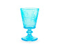 CONFEZIONE DA 4 CALICI VETRO GARDEN AZZURRO 25 CL - H&H
