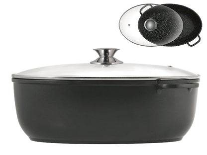 CASSERUOLA OVALE IN ALLUMINIO - OFFICINE STANDARD