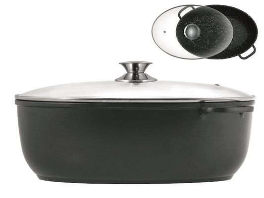 CASSERUOLA OVALE IN ALLUMINIO - OFFICINE STANDARD