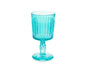 CONFEZIONE DA 6 CALICI VETRO ATENA AZZURRO 26 CL - H&H