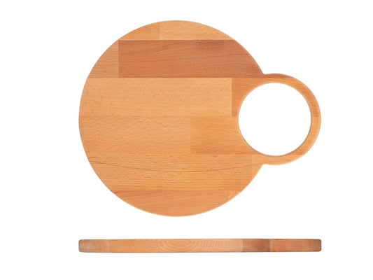 TAGLIERE TONDO IN LEGNO DI FAGGIO - H&H