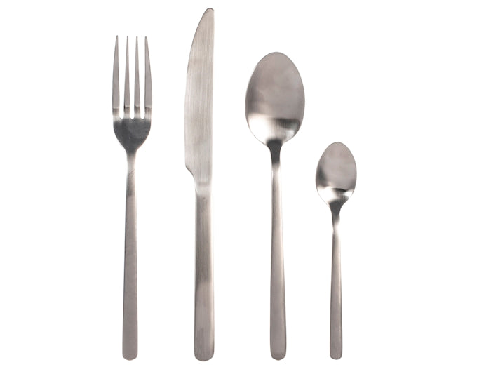 SERVIZIO POSATE 24 PZ INOX SATINEE - H&H