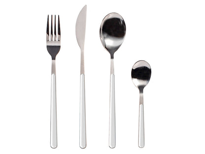 SERVIZIO POSATE 24 PZ INOX NOVA BIANCO - H&H