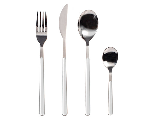 SERVIZIO POSATE 24 PZ INOX NOVA BIANCO - H&H