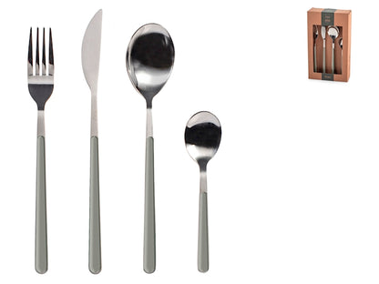 SERVIZIO POSATE 24 PZ INOX NOVA VERDE - H&H