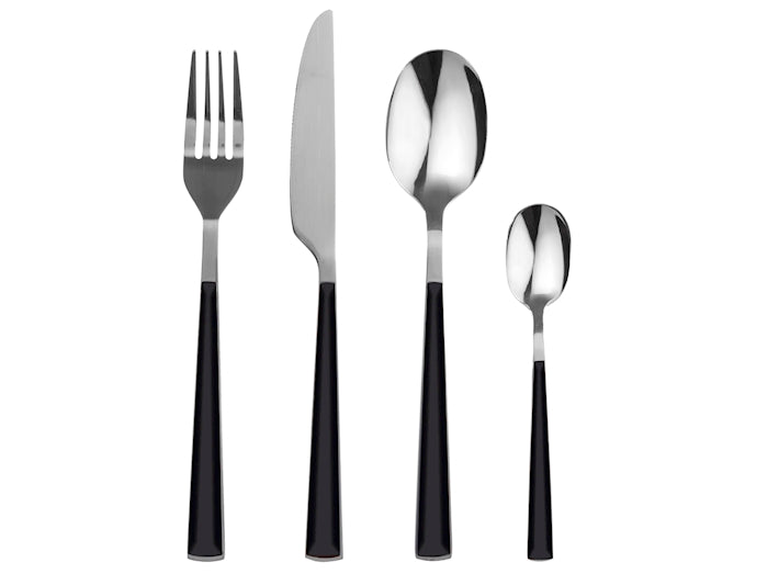 SERVIZIO POSATE 24 PZ INOX ARBOR NERO - H&H