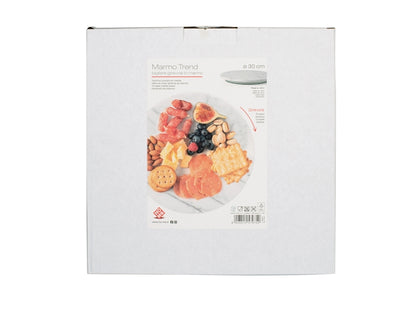 TAGLIERE TONDO IN MARMO GIREVOLE - HOME