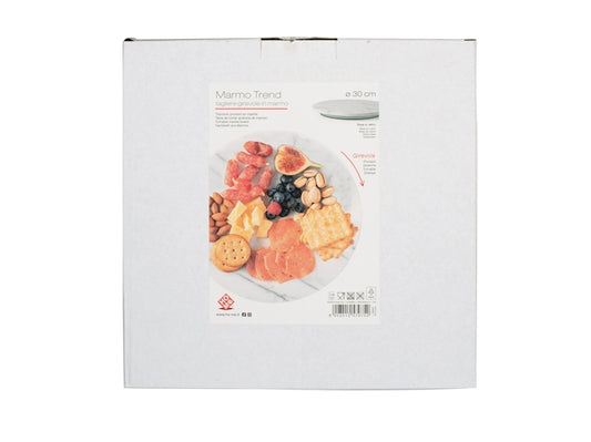 TAGLIERE TONDO IN MARMO GIREVOLE - HOME