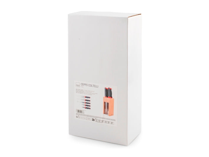 CEPPO DA 5 COLTELLI IN LEGNO - H&H