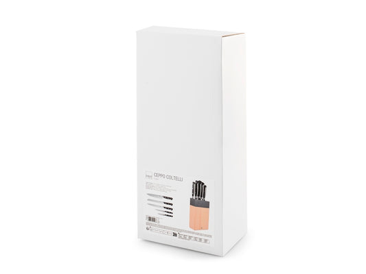 CEPPO DA 5 COLTELLI IN LEGNO - H&H
