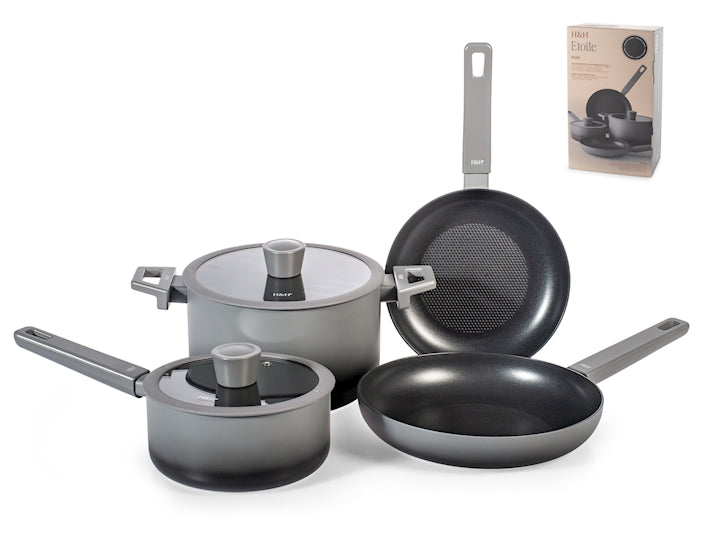 BATTERIA 6 PZ ANTIADERENTE ETOILE - H&H