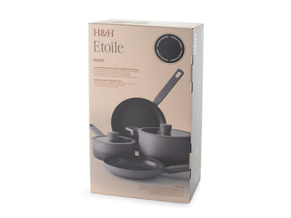 BATTERIA 6 PZ ANTIADERENTE ETOILE - H&H