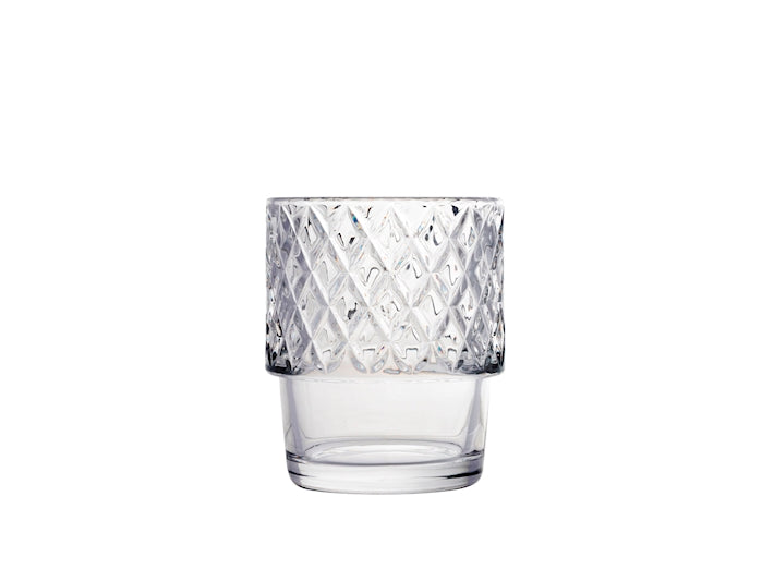 CONFEZIONE DA 6 BICCHIERI VETRO TRASPARENTE BAROQUE 28 CL - H&H