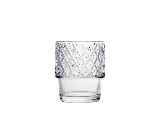 CONFEZIONE DA 6 BICCHIERI VETRO TRASPARENTE BAROQUE 28 CL - H&H